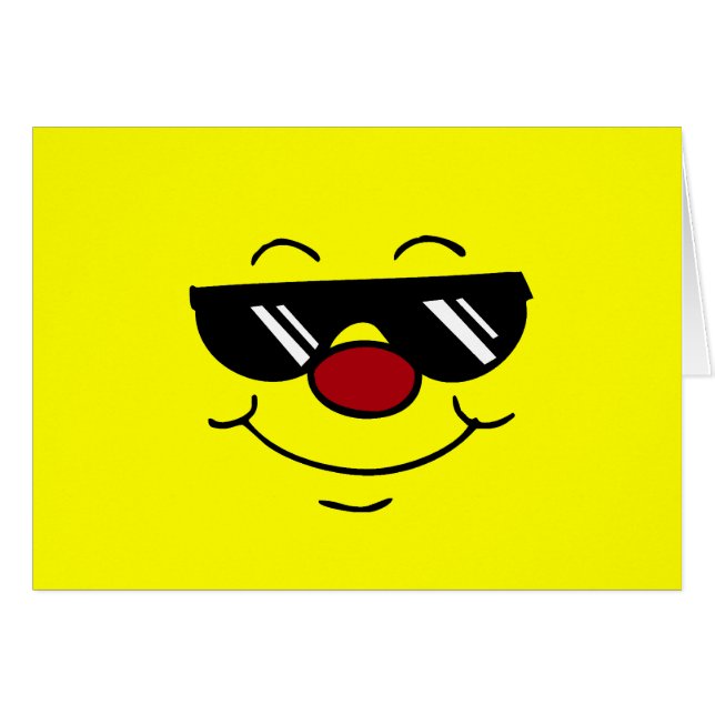 Cartão Cara temperamental Grumpey (Frente horizontal)