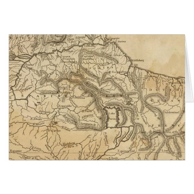 Cartão Caracas, Guiana (Frente Horizontal)