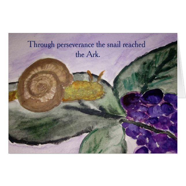 Cartão Caracol (Frente Horizontal)