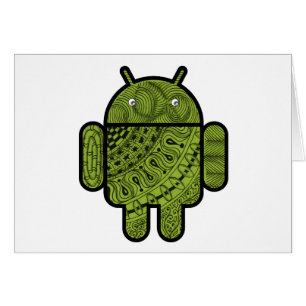Cartão Caractere de porta Pancho para o robô Android™