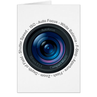 Cartão Característica de DSLR