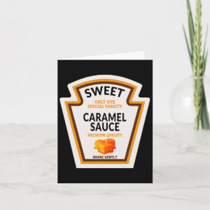 Cartão Caramel Sauce Halloween Figurume 2024 Família Funn