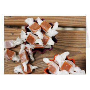 Cartão Caramelos Chewy Autumn