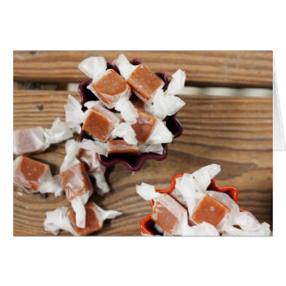 Cartão Caramelos Chewy Autumn