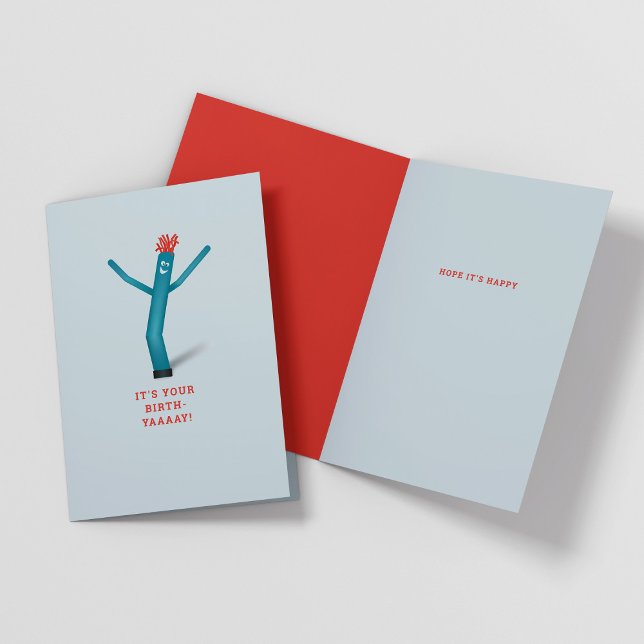 Cartão Caras de balões de aniversário feliz aniversário (Criador carregado)