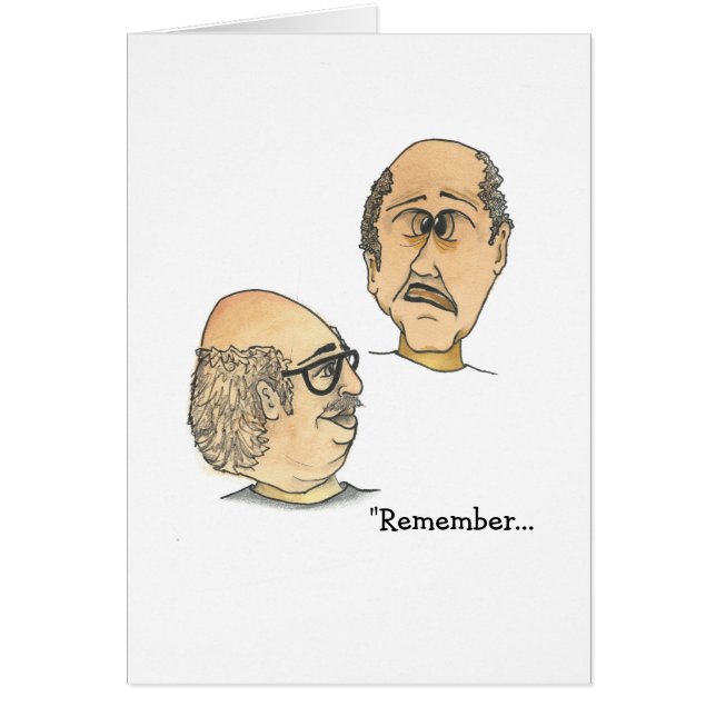 Cartão Caras engraçadas e família normal agradável (Frente)