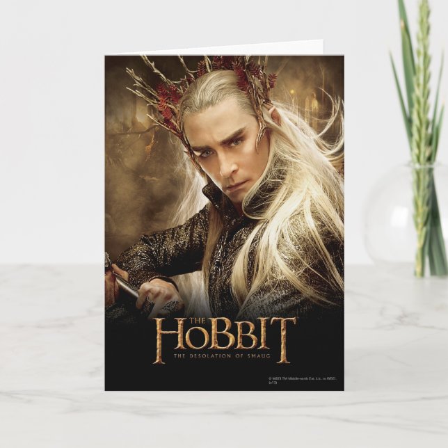 Cartão Caráter Thranduil Poster 1 (Frente)