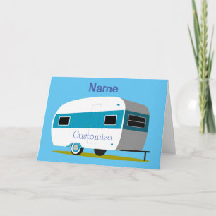 Cartão Caravana Camper RV Thunder_Cove