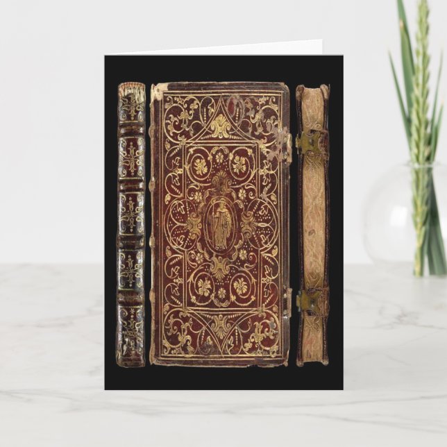 Cartão Card - Antique Book - Saint Patrick (Frente)