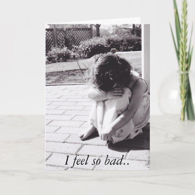 Cartão Card - Belated Birthday (Frente)