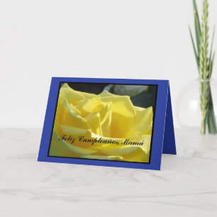 Cartão Card - Feliz Cumpleaños, Mamá