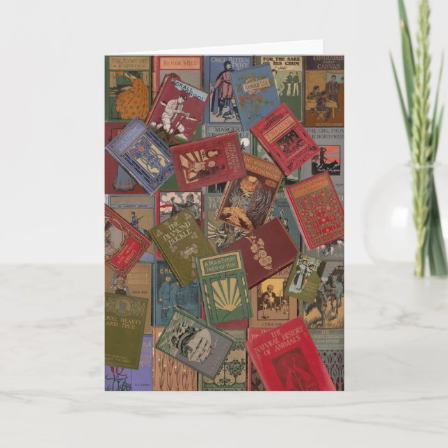 Cartão Card for a booklover (Frente)