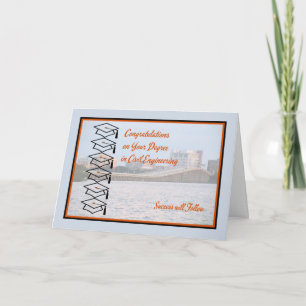 Cartão Card for Degree in Civil Engineering