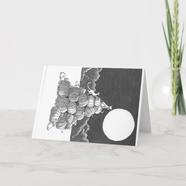 Cartão Card: Fort Pumpkincat (Frente)