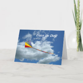 Cartão Card - greeting - Enjoy the Day!