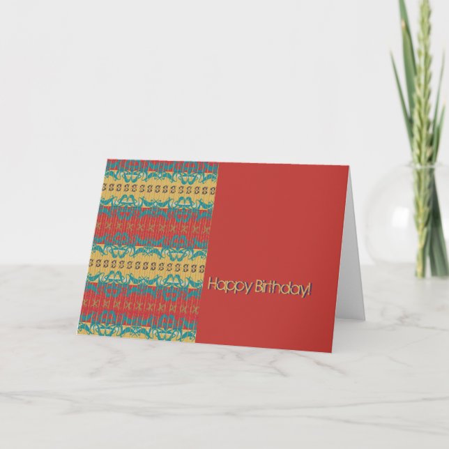 Cartão - Card, Greeting-, Note (Frente)