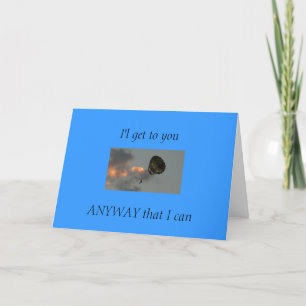 Cartão CARD - I'l get to you ANYWAY that...