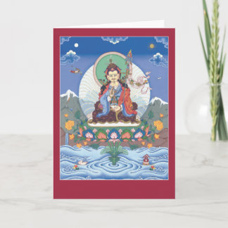 Cartão CARD Padmasambhava / Guru Rinpoche - com mantra