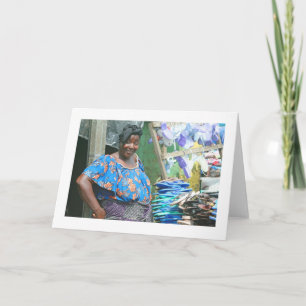 Cartão Card, "The Abidjan Shoe Lady"