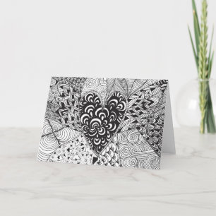 Cartão Cardíaco inspirado