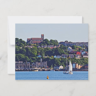 Cartão Cardiff Bay, Cardiff, Gales.