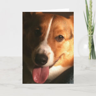 Cartão Cardigan Welsh Corgi Greeting Card