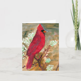 Cartão Cardinal Note Card