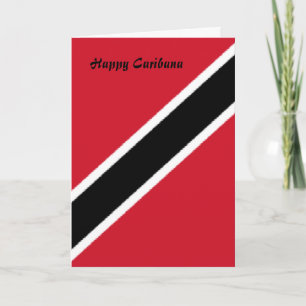 Cartão Caribana feliz de Trinidad
