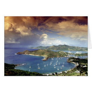 Cartão Caribe, Antígua.