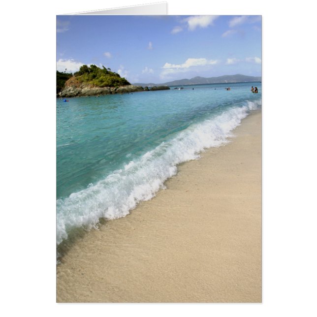 Cartão Caribe, Ilhas Virgens Americanas, Rua John, (Frente)