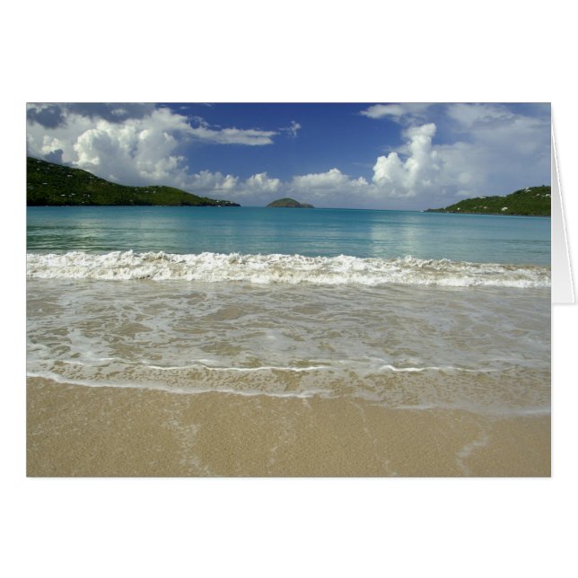 Cartão Caribe, Ilhas Virgens dos EUA, St.Thomas, 6 (Frente Horizontal)