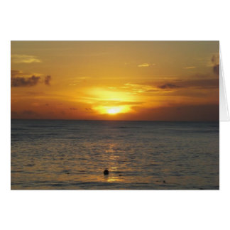 Cartão Caribe nascente