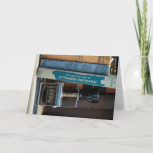 Cartão Carimbo Data da Biblioteca