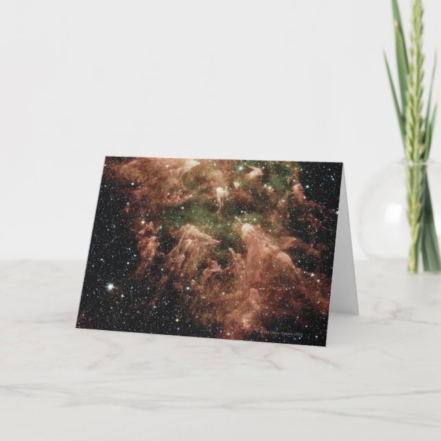 Cartão Carina Nebula Star (Frente)