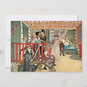 Cartão Carl Larsson - Um Dia de Celebração
