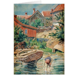 Cartão Carl Wilhemson Vadande pojke CC0448