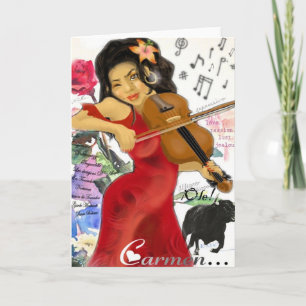 Cartão Carmen Greeting Card