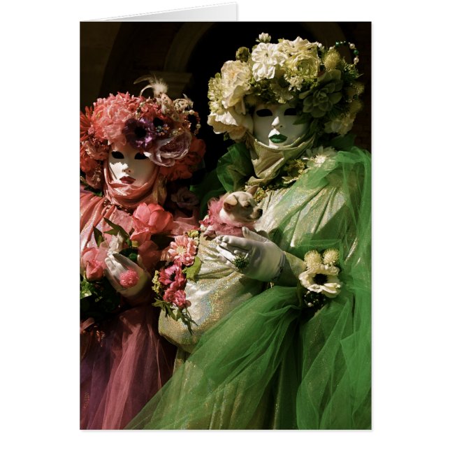 Cartão Carnaval de Veneza VII (Frente)