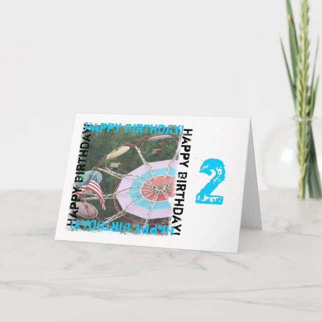 Cartão Carnaval, Parabéns! (Frente)