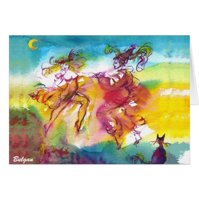 Cartão CARNIVAL NIGHT / Mascarada veneziana,Dance Music (Frente Horizontal)