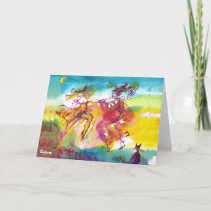 Cartão CARNIVAL NIGHT / Mascarada veneziana,Dance Music