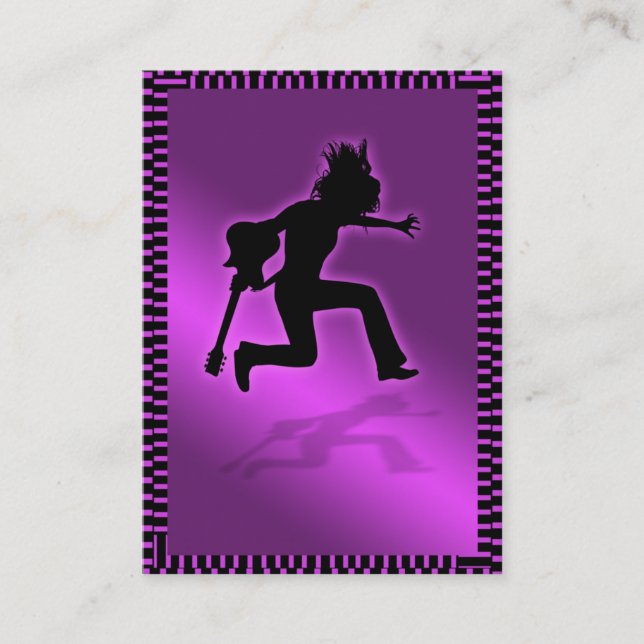 Cartão carnudo "majestoso" cor-de-rosa (Frente)