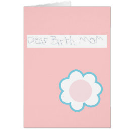 Cartão Caro Nascimento Mamã