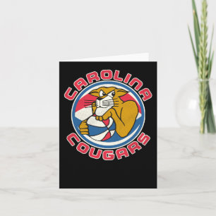 Cartão Carolina Cougars Aba - Mascot de Basquete