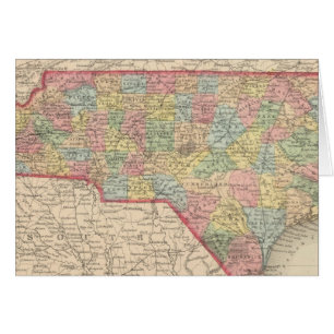 Cartão Carolina do Norte 8