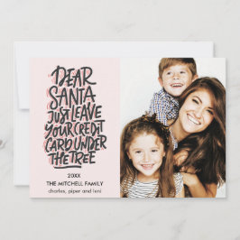 Cartão Caros Papais noeis Deixam Sua Foto Engraçada Com C