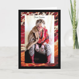 Cartão Caros Papais noeis Humorísticos