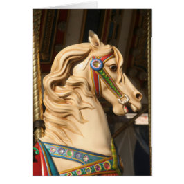 Cartão Carousel_Horse