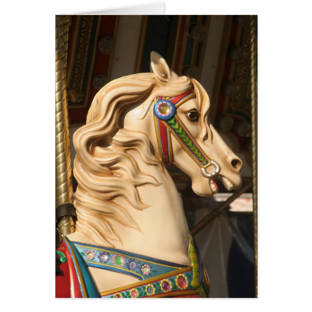 Cartão Carousel_Horse (Frente)