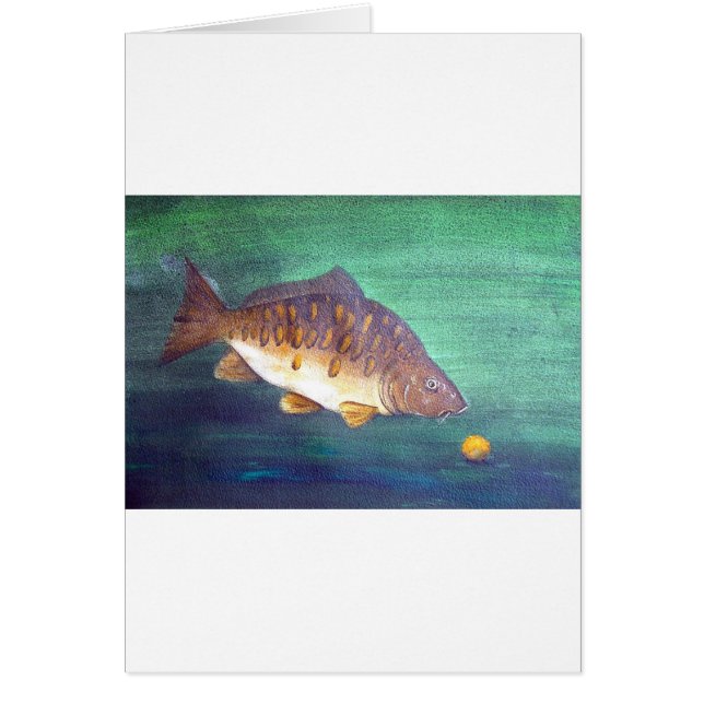 Cartão Carpa espelho (Frente)